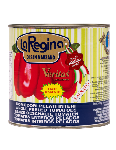 Pomodoro Pelato La Regina di San Marzano 2.55kg x 6 – Fornitura HORECA