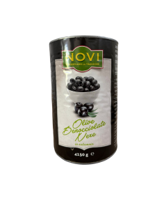 Olive Nere Denocciolate Novi 3 x 4,15kg – Alta qualità per ristorazione