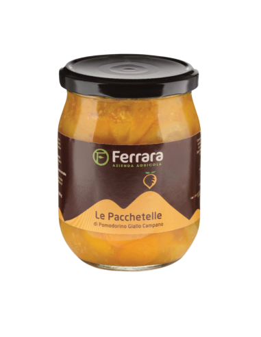 Pacchetelle Pomodorino Giallo – Vetro 1 kg